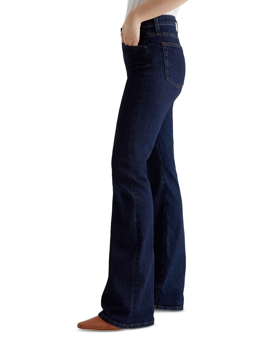 AG Farrah Bootcut Mid Rise Jeans MSRP $225