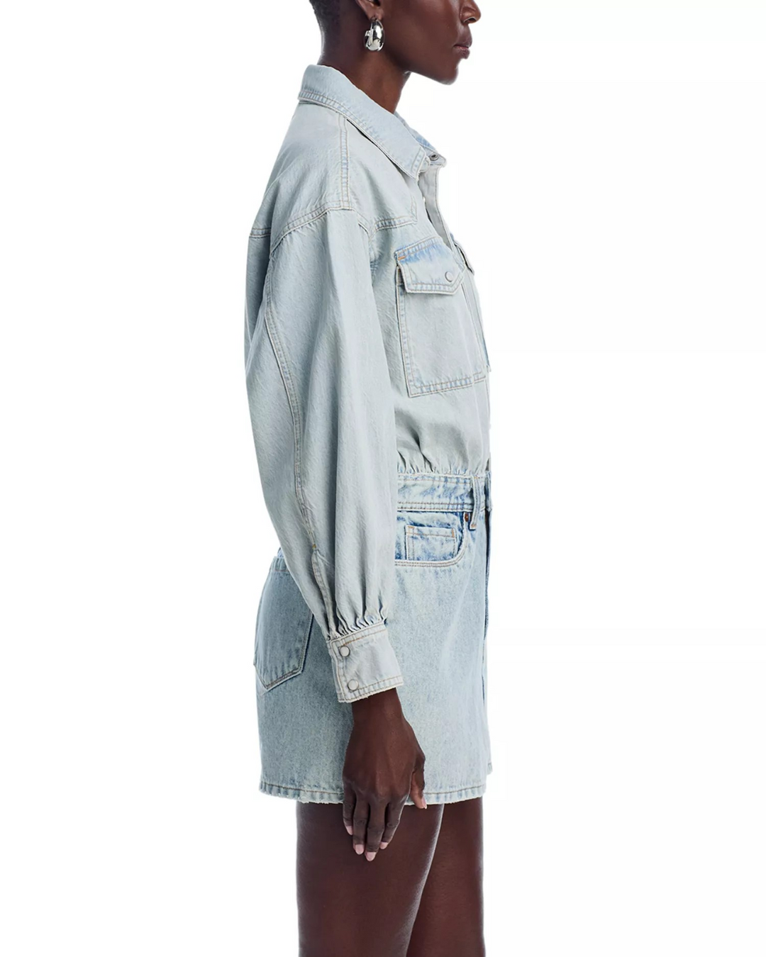 BLANKNYC Two Tone Denim Dress MSRP $148