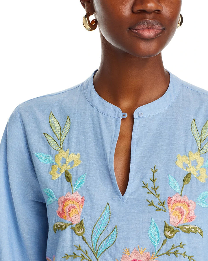 Johnny Was Camellia Cotton Dress MSRP $295