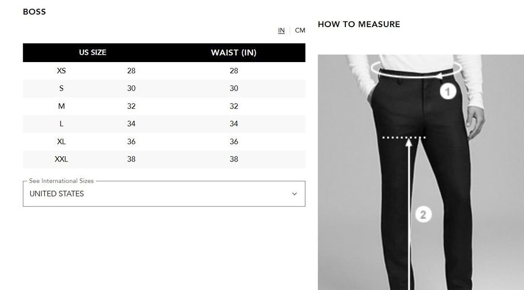 BOSS C-Perin Tapered Fit Pants MSRP $349