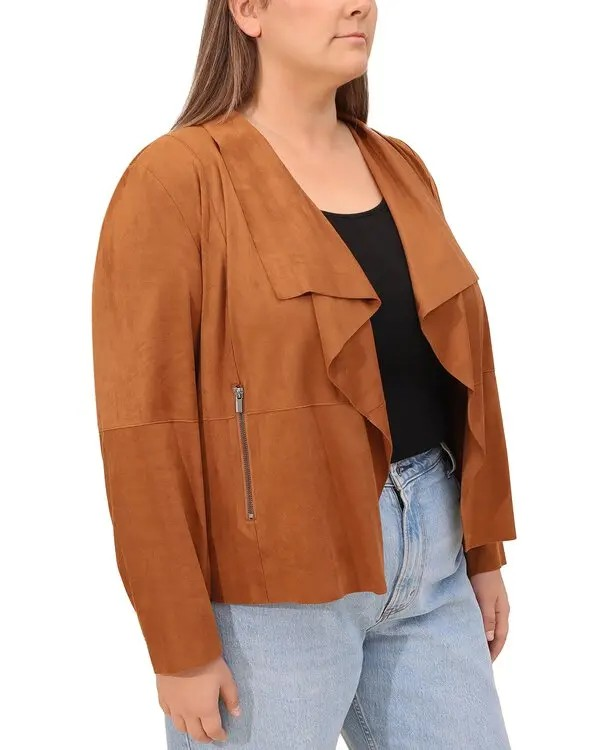Bagatelle Plus Draped Jacket MSRP $99