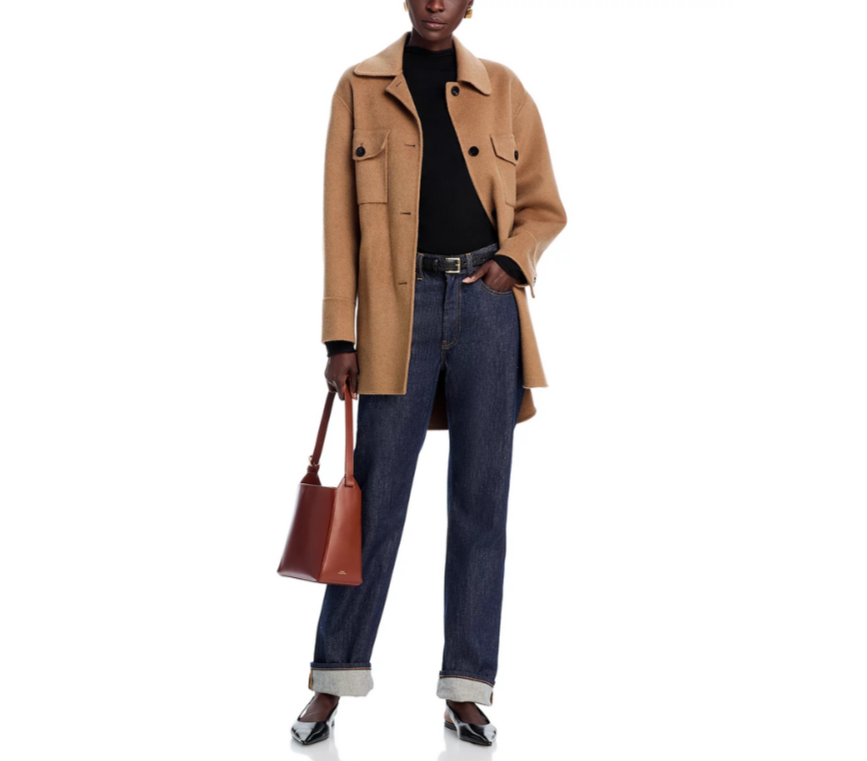 FRENCH CONNECTION Cosysoft Mock Neck Sweater MSRP $98