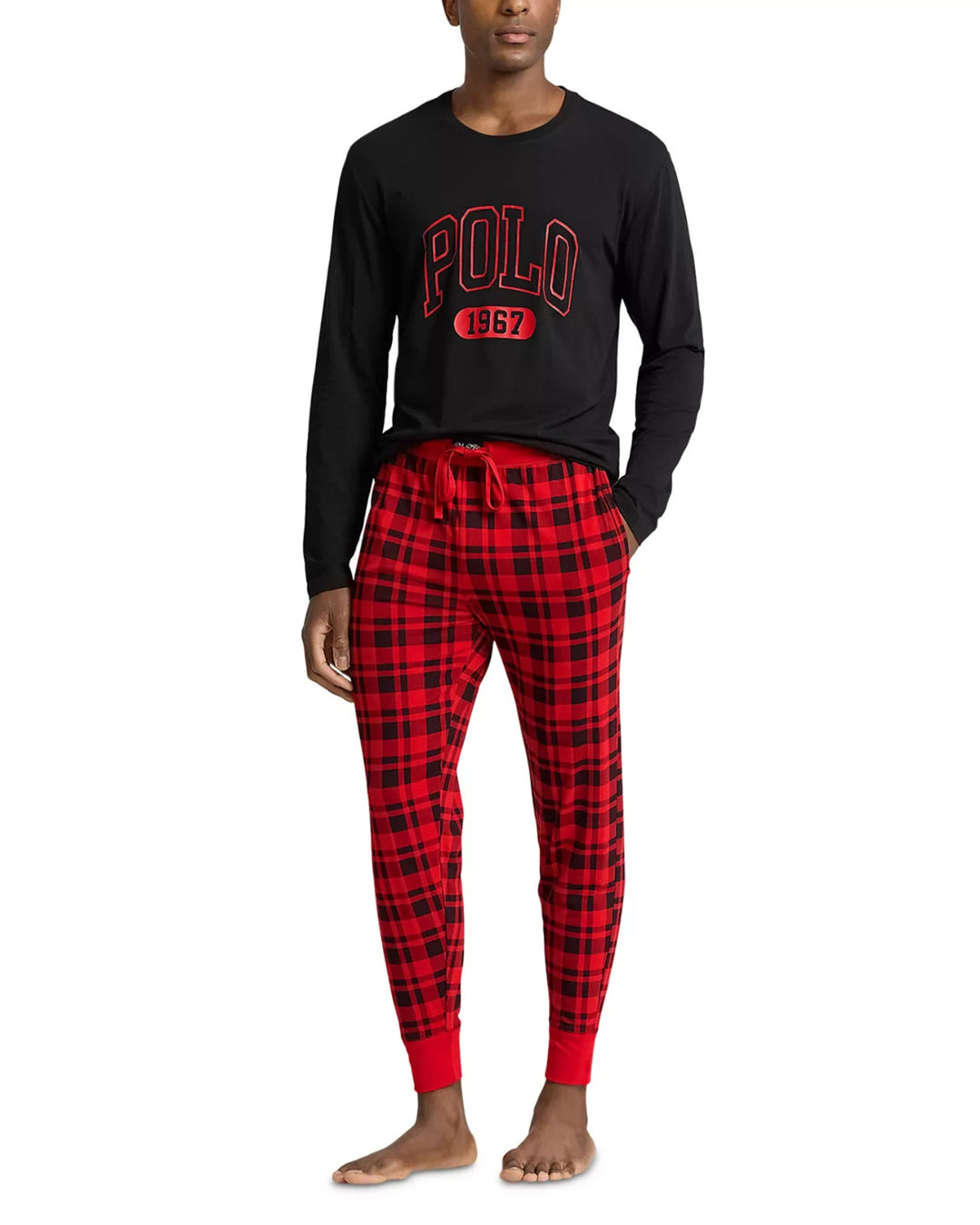 Polo Ralph Lauren 2 Piece Long Sleeve Top & Jogger Pajama Set MSRP $95