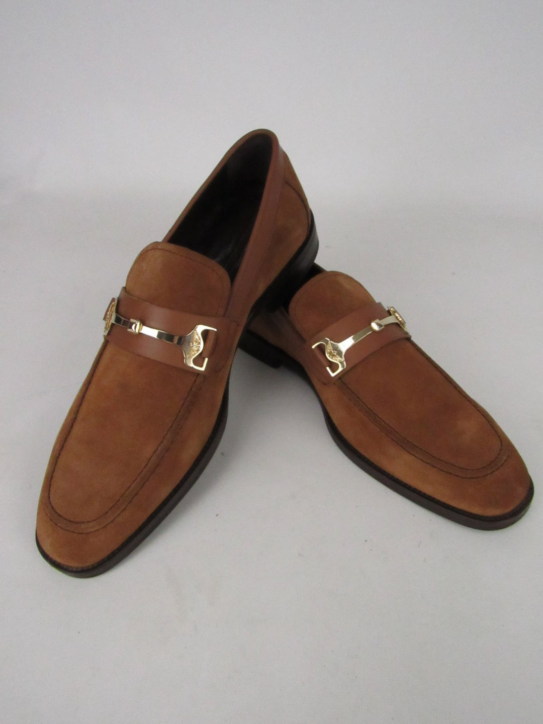 Men’s Premium Suede Loafers | Calf & Goat Leather – Handcrafted Size EU 41