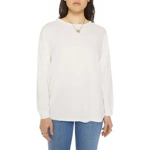 The Long Sleeve Rowdy Cotton T-Shirt MSRP $110