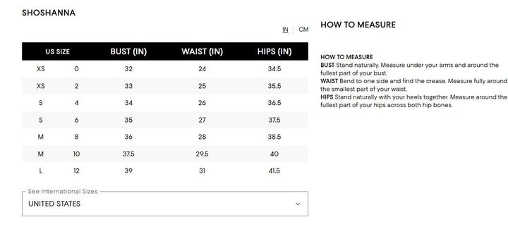 Shoshanna Cinched Front Bottom MSRP $170