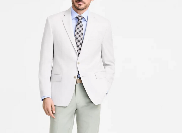 Michael Kors Men's Classic-Fit Herringbone Sport Coat MSRP $295