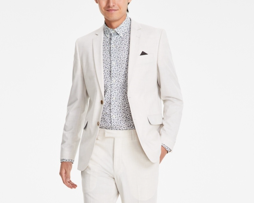 Nick Graham Men's Slim Fit Stretch Suit Jacket