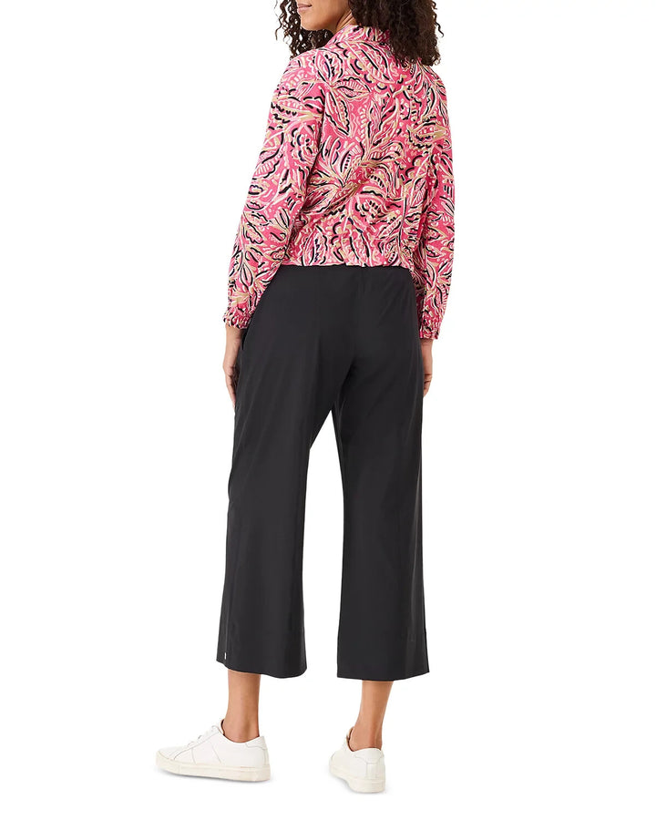 NIC+ZOE Tech Stretch Shadow Floral Jacket MSRP $188