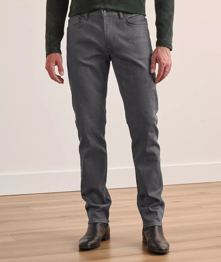 John Varvatos Slim Fit Waxed Coated Jeans MSRP $248