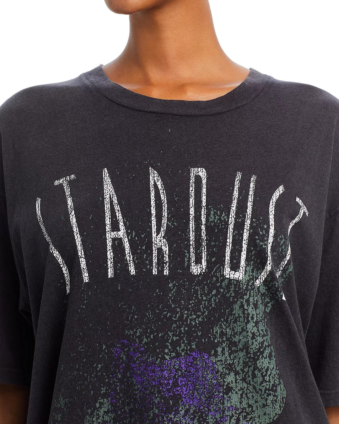 Anine Bing Joel Cotton Stardust Tee MSRP $120