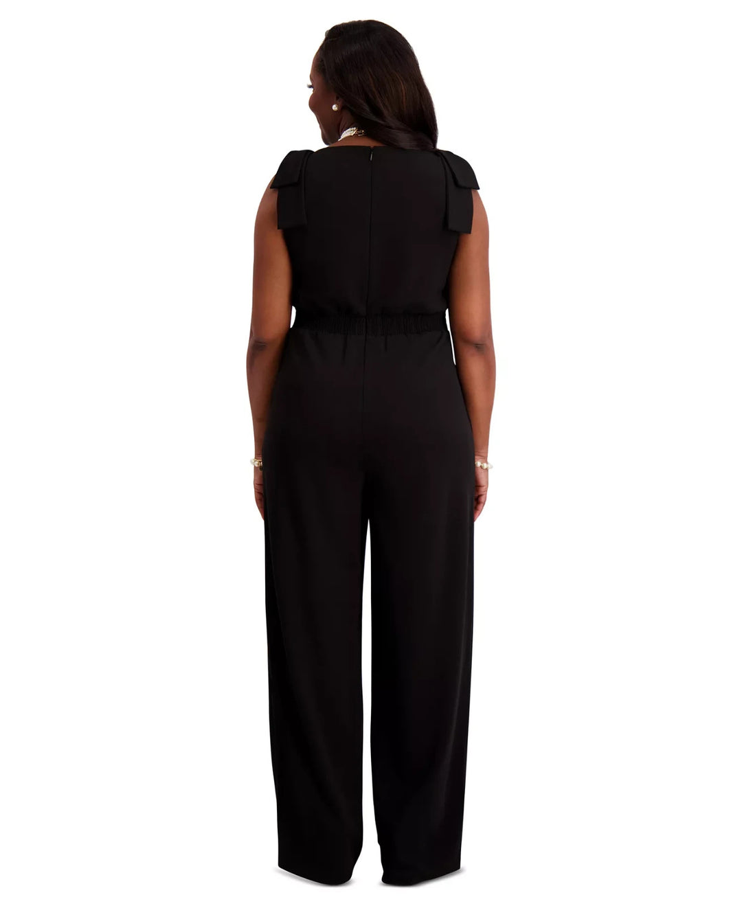 Kasper Women's Tie-Strap Jumpsuit MSRP $119
