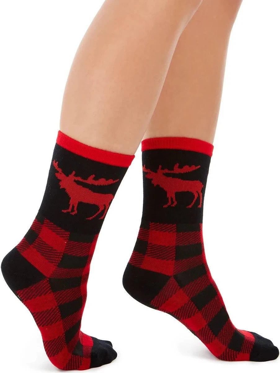 Charter Club Women's Holiday Crew Socks MSRP $8
