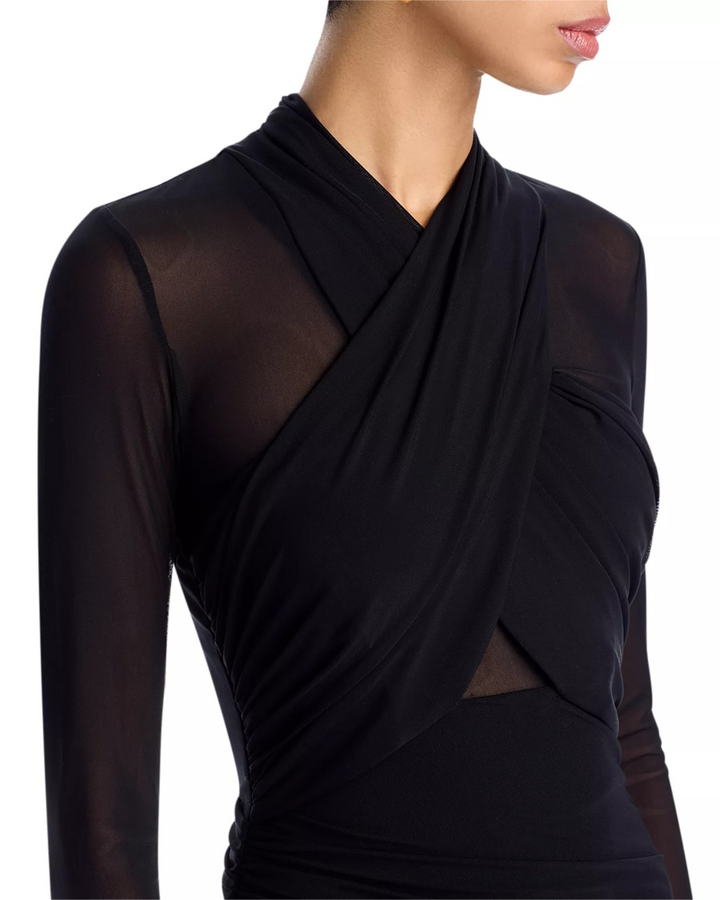 Bardot Marice Mesh Maxi Dress MSRP $169