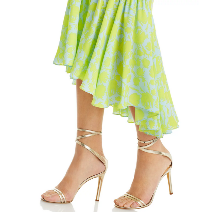 Cinq à Sept Graphic Floral Peeta Dress MSRP $495