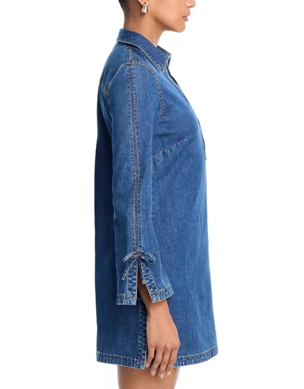 Cinq à Sept Aster Denim Mini Dress MSRP $425