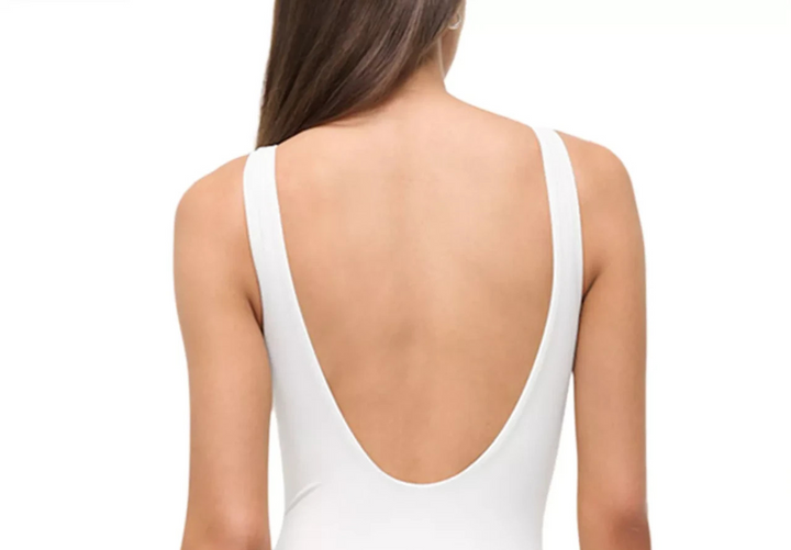 STAUD Lea Beaded One Piece Swimsuit MSRP $275