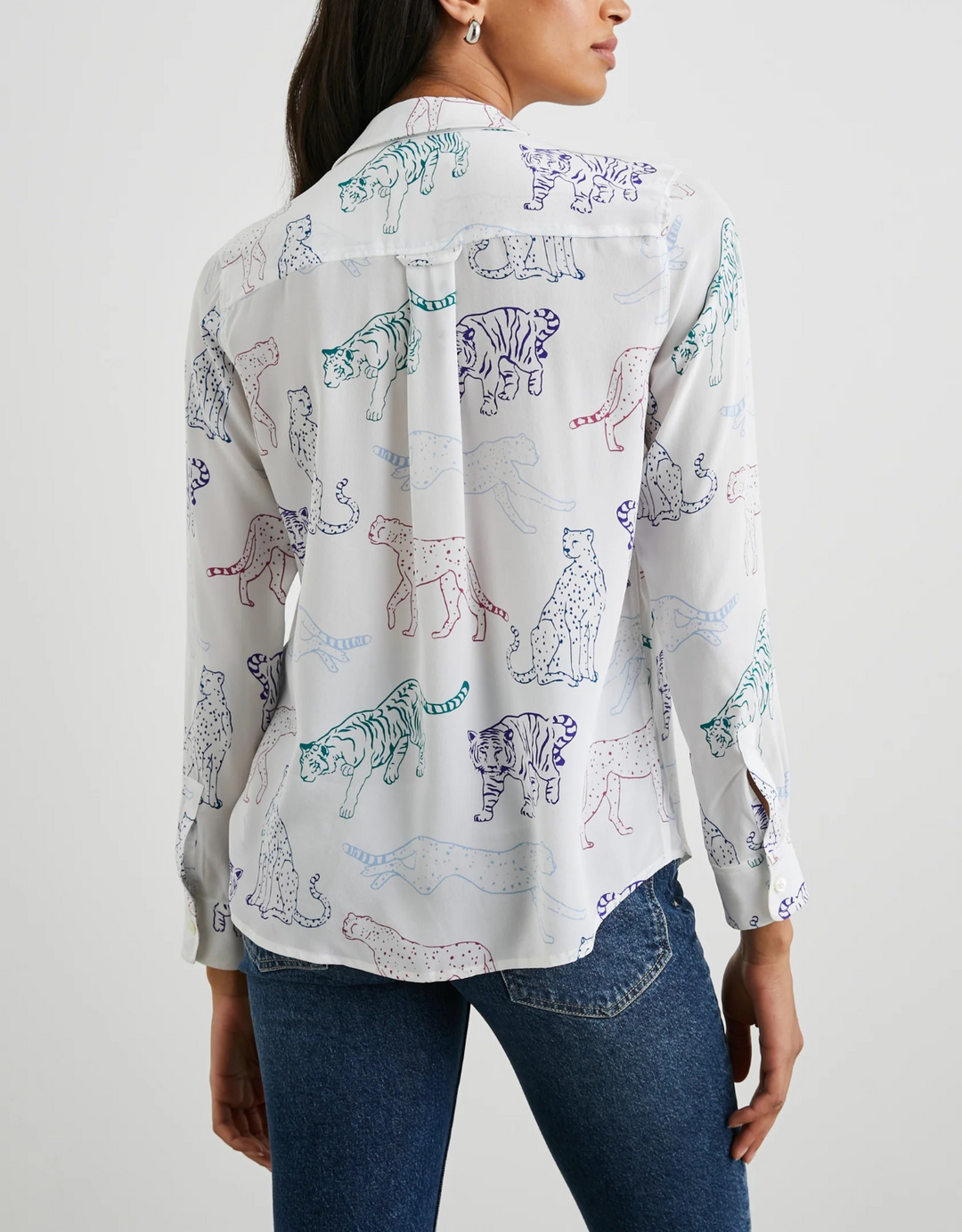Rails Kate Long Sleeve Button-Down Shirt MSRP $268