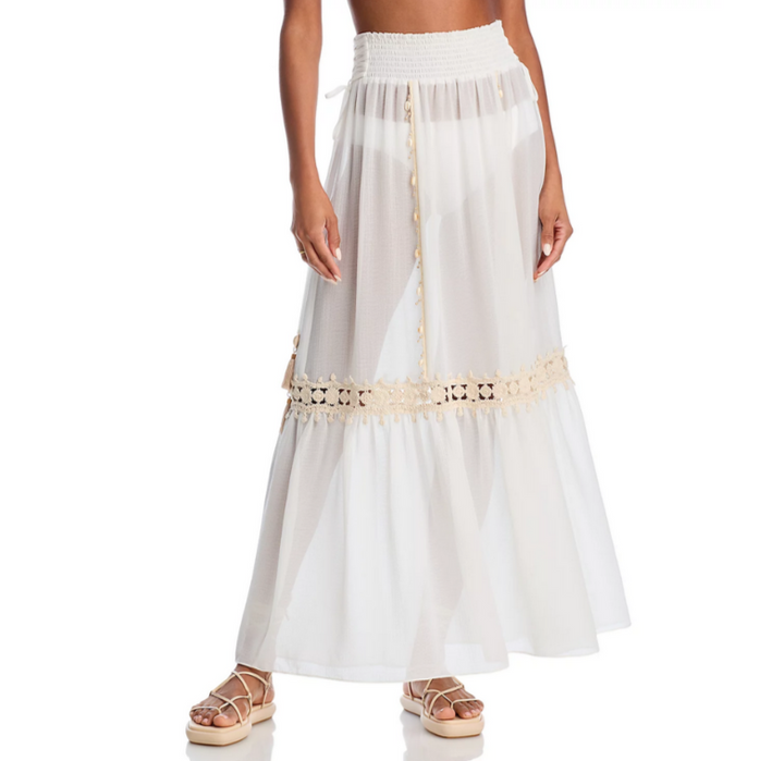 Ramy Brook Orlayne Cover-Up Skirt MSRP $275