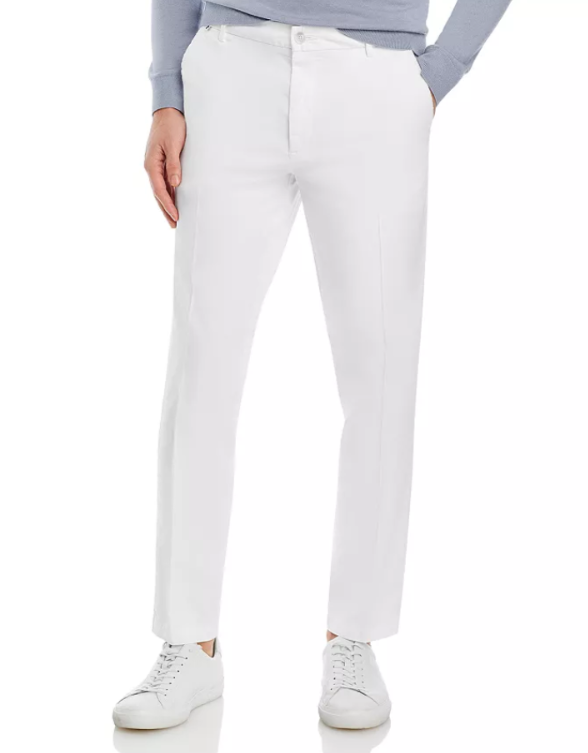 BOSS Kane Regular Fit Flat Front Trousers MSRP $158