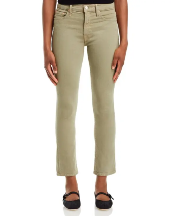 MOTHER The Insider Hover High Rise Straight Jeans MSRP $218