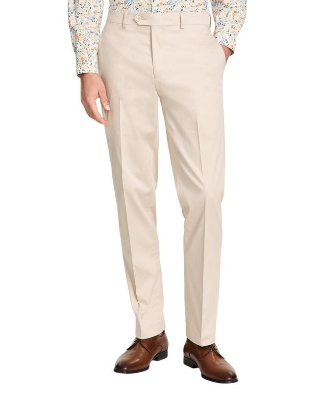Bar III Men's Slim-Fit Cotton Stretch Solid Suit Separate Pants MSRP $135