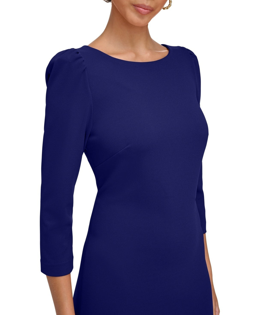 Calvin Klein Women's 3/4-Sleeve Sheath Dress MSRP $ 99.98