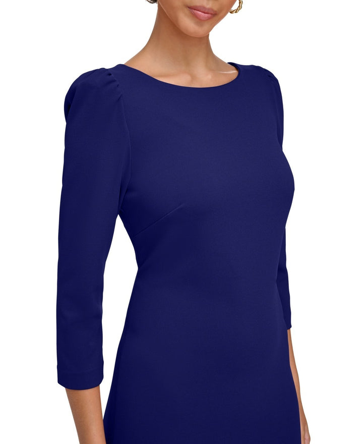 Calvin Klein Women's 3/4-Sleeve Sheath Dress MSRP $ 99.98