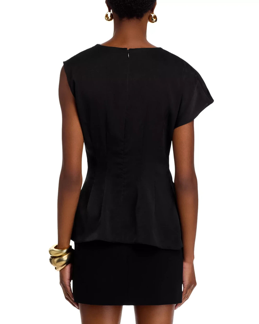 WAYF Nola Draped Top MSRP $78.00