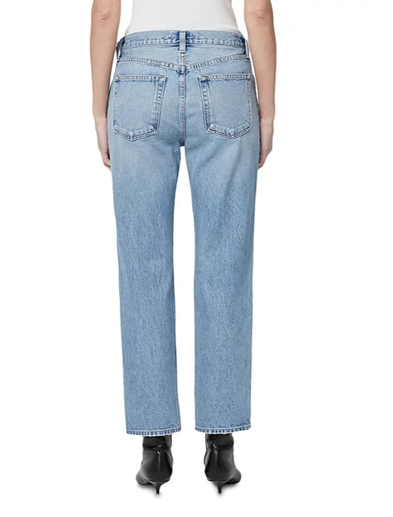 AGOLDE Valen Mid Rise Ankle Straight Jeans MSRP $238