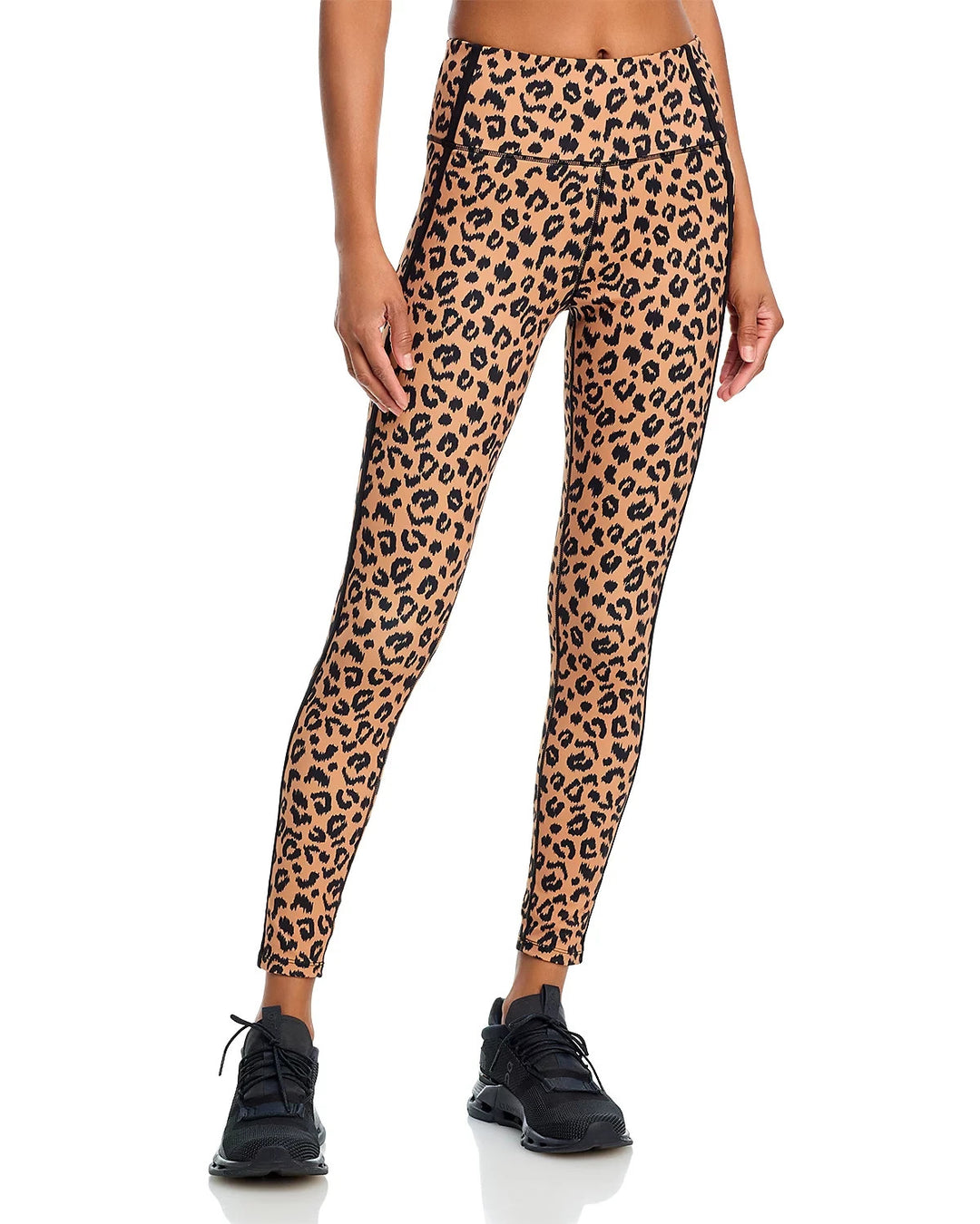 AQUA Athletic Printed Toned Out High Rise Leggings MSRP $78