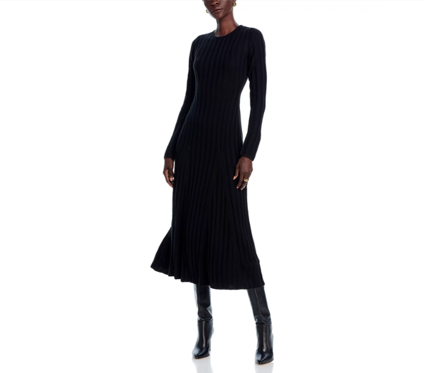 FRENCH CONNECTION Babysoft Fit and Flare Dress MSRP $138