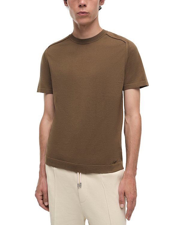 SIMKHAI Kellyn Crewneck Tee MSRP $265