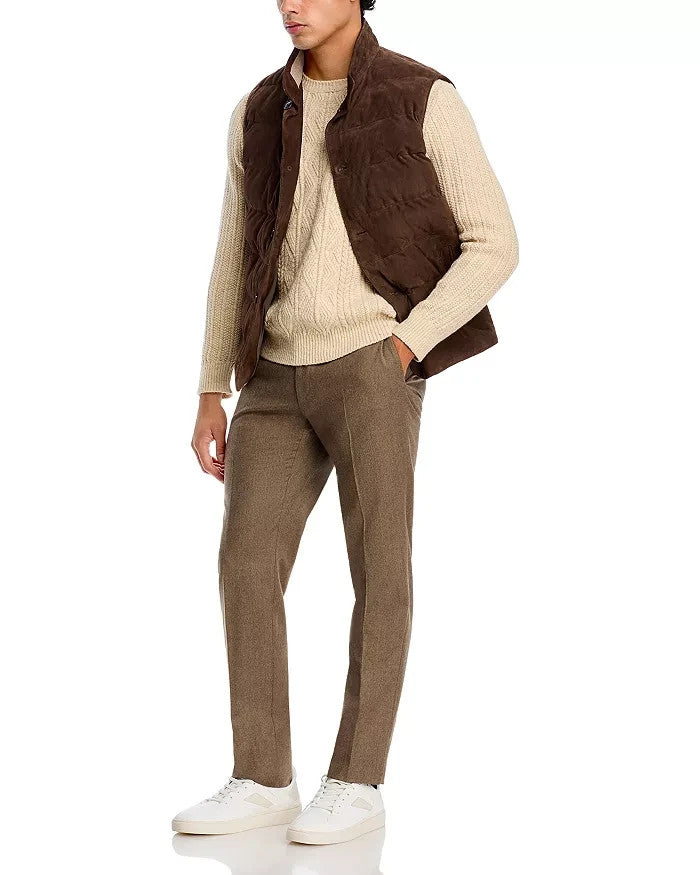 Peter Millar Cordova Suede Vest MSRP $1495