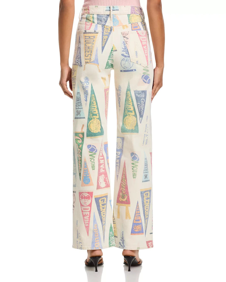 MOTHER The Maven Sneak High Rise Wide Leg Jean MSRP $320