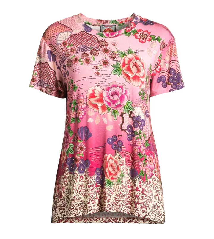 Johnny Was Loose Fit T-Shirt MSRP $115