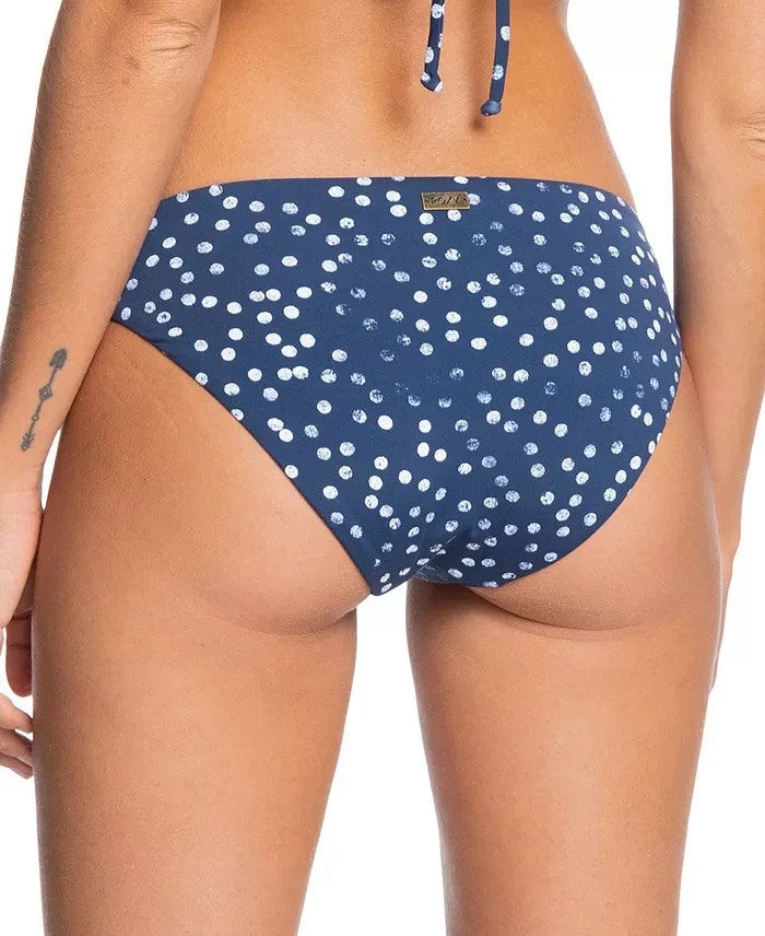 Roxy Juniors' Beach Classics Printed Strappy Bikini Bottoms MSRP $45