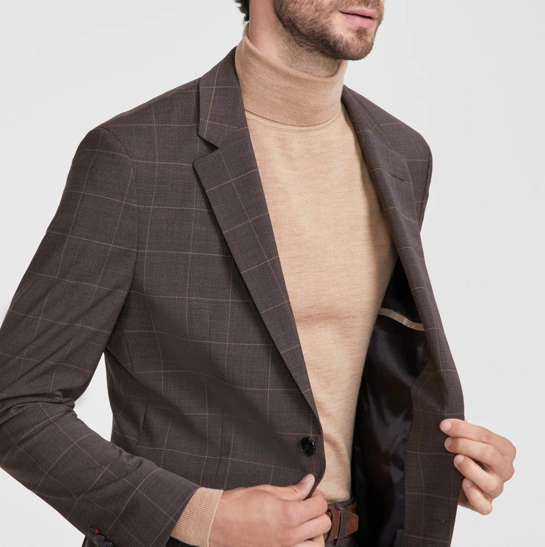 Hugo by Hugo Boss Men's Modern-Fit Solid Suit Separate Jacket MSRP $445