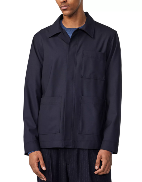 NN07 Olav 1088 Regular Fit Shirt Jacket MSRP $420