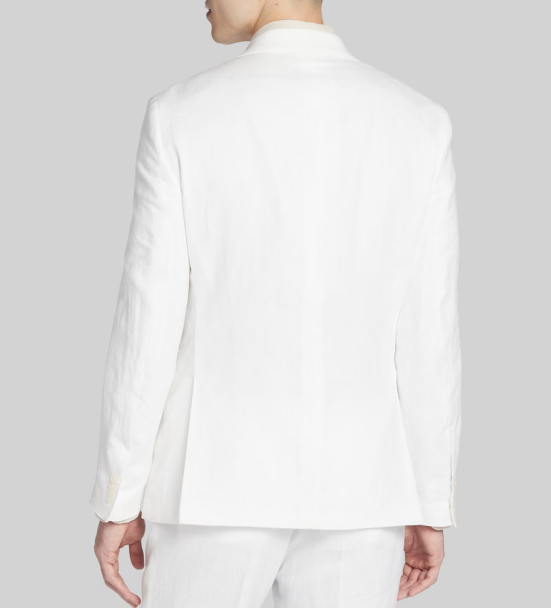Tommy Hilfiger Men's Linen Two-Button Blazer MSRP $360