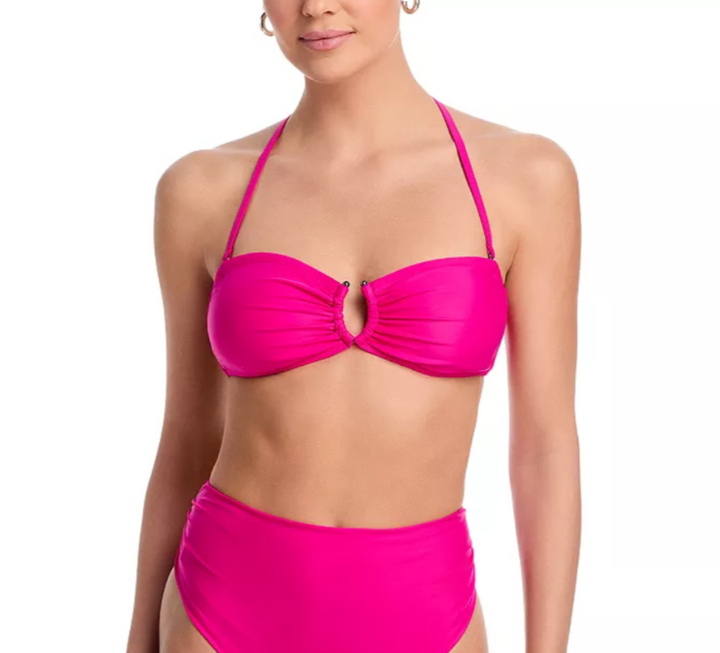 Kobi Halperin Tayla Hardware Halter Bikini Top MSRP $148