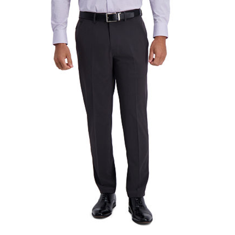 Haggar Men’s Active Series Extended Tab Slim Fit Dress Pant MSRP $80