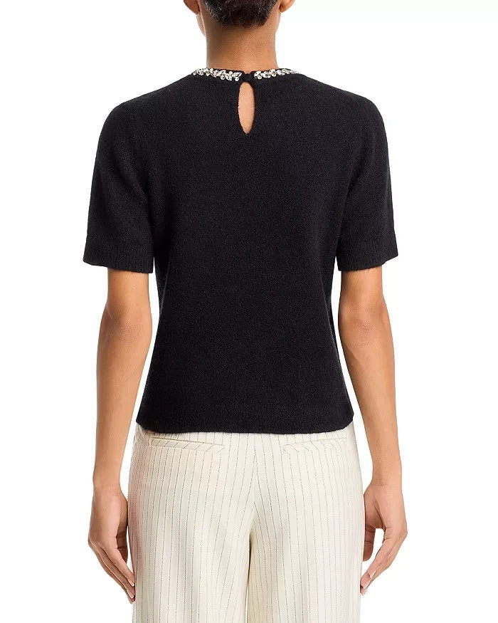 Velvet by Graham & Spencer Layton Rhinestone Top MSRP $219