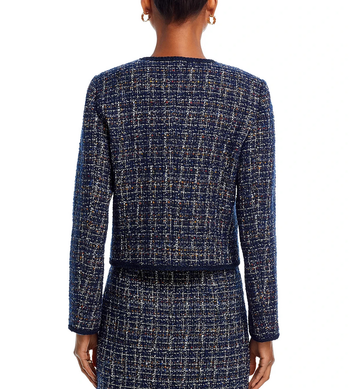 AQUA x Venus Williams Tweed Braid Trim Jacket MSRP $128