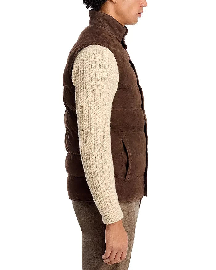 Peter Millar Cordova Suede Vest MSRP $1495