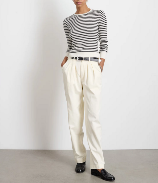 Alex Mill Ava Slim Fit Crewneck Wool Sweater MSRP $155