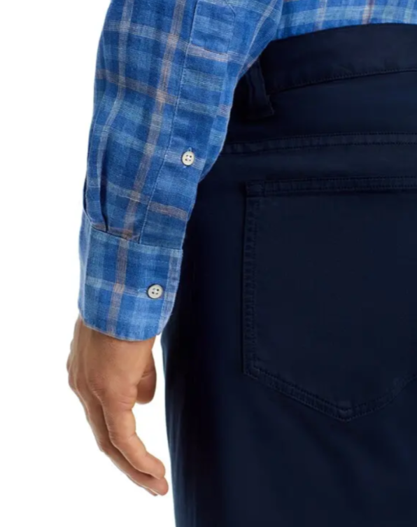 Peter Millar Crown Ashore Linen Sport Shirt MSRP $160