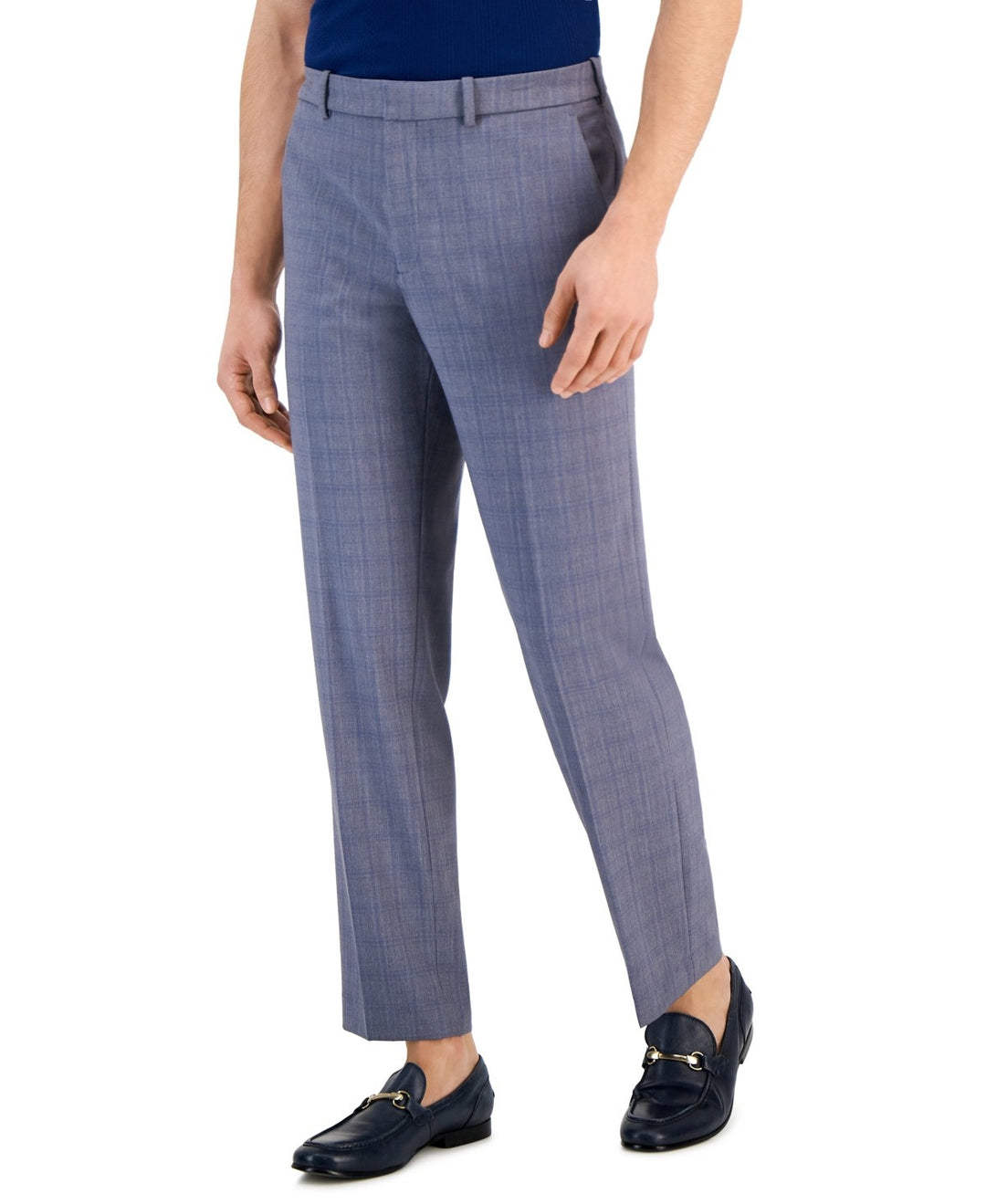 Perry Ellis Portfolio Men's Modern-Fit Stretch Resolution Dress Pants MSRP $95