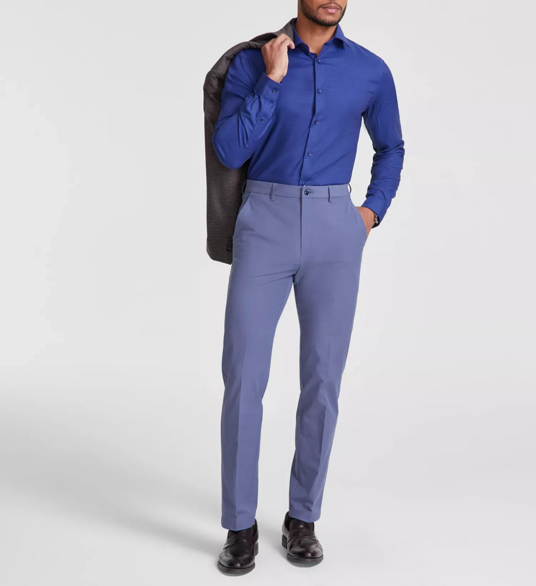 Michael Kors Men's Classic Fit Performance Fall Dress Pants MSRP $95