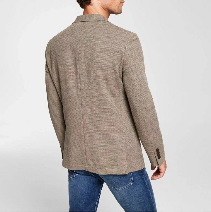 Calvin Klein Men’s Slim-Fit Wool Textured Sport Coat MSRP $375